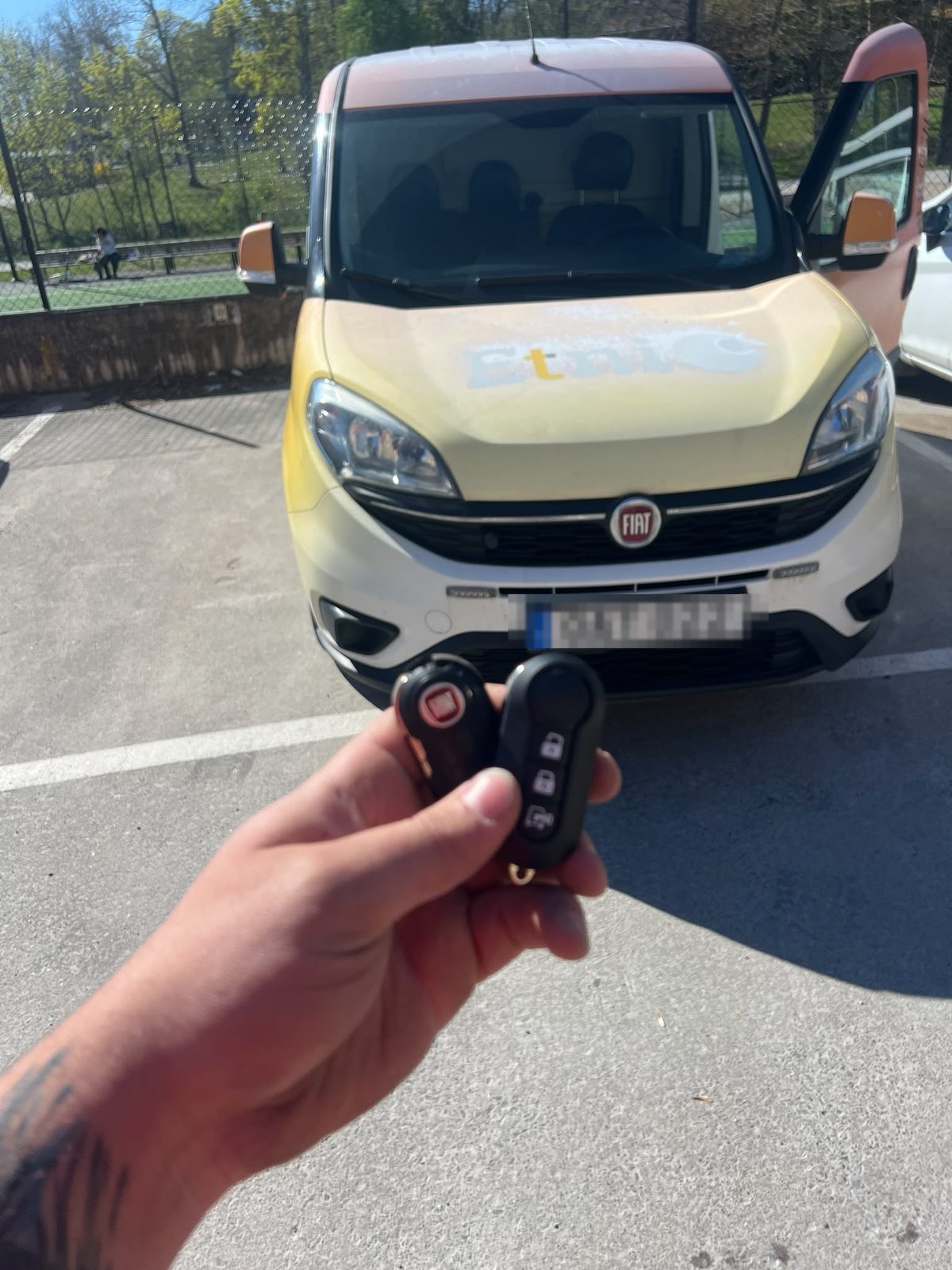 Nyckelkopiering och key coding till Fiat Doblò