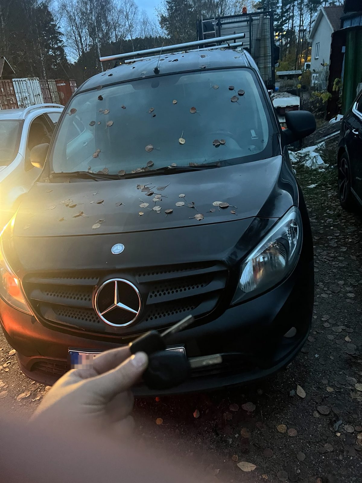 Programmerad nyckel till Mercedes-Benz Citan