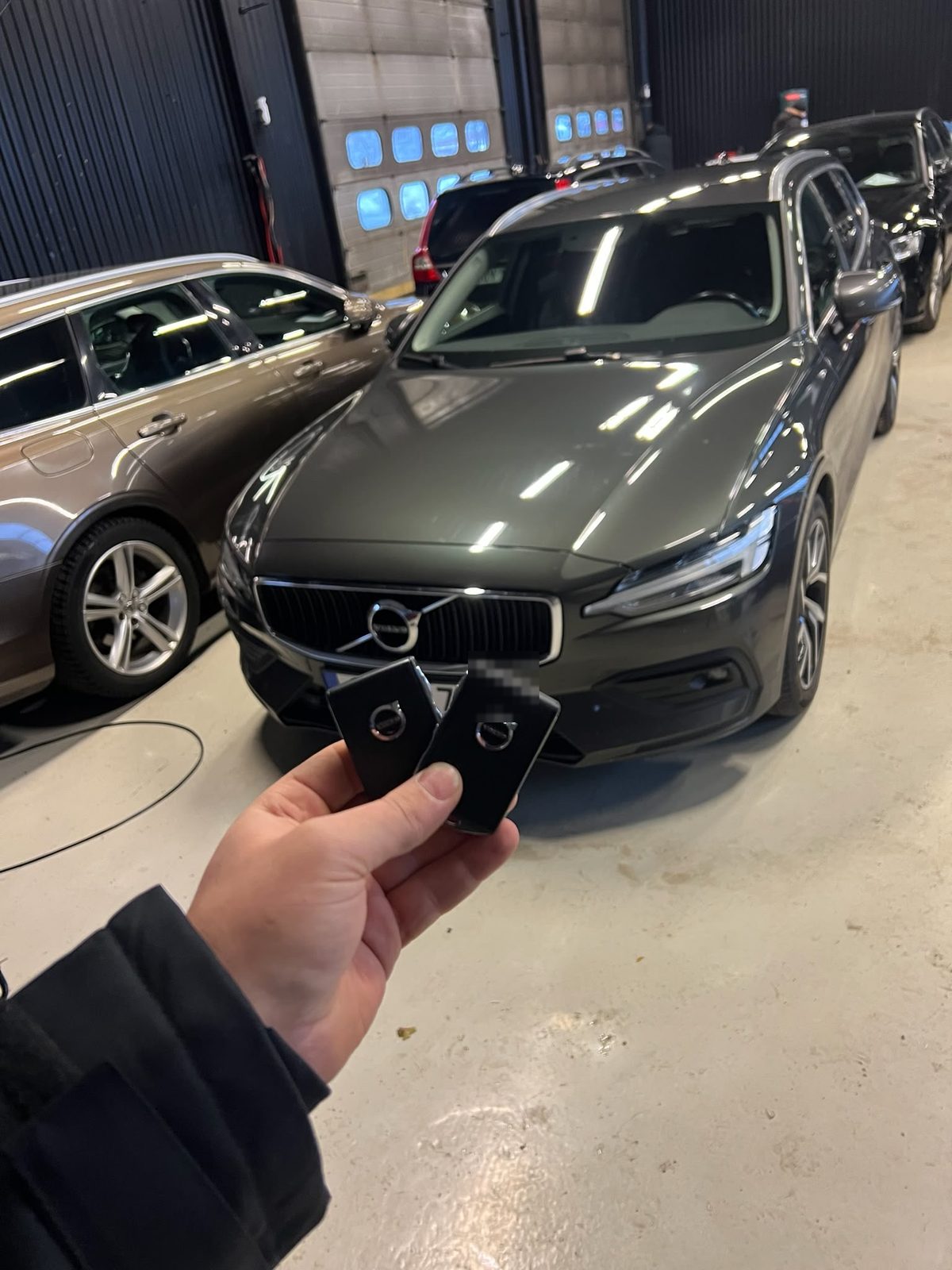 Ny bilnyckel programmerad till Volvo V60