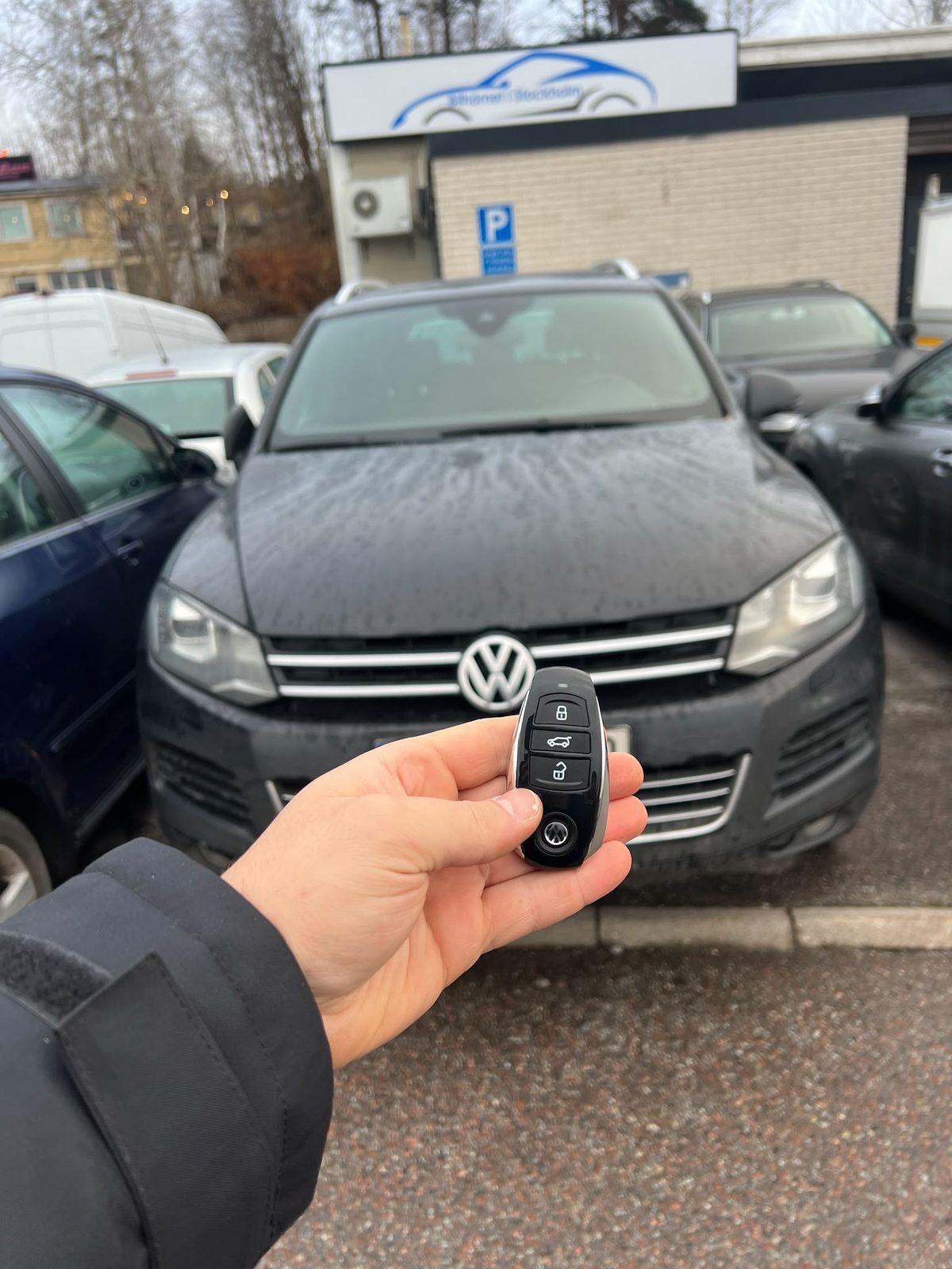 Nyckelkopiering och programmering till Volkswagen Touareg