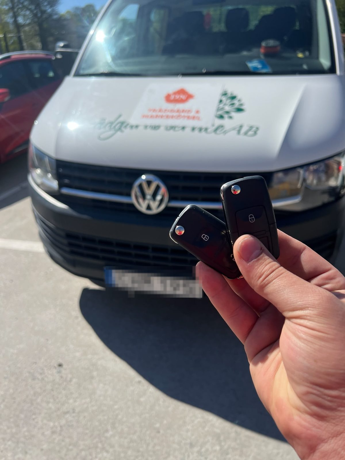 Key coding till Volkswagen Transporter skåpbil